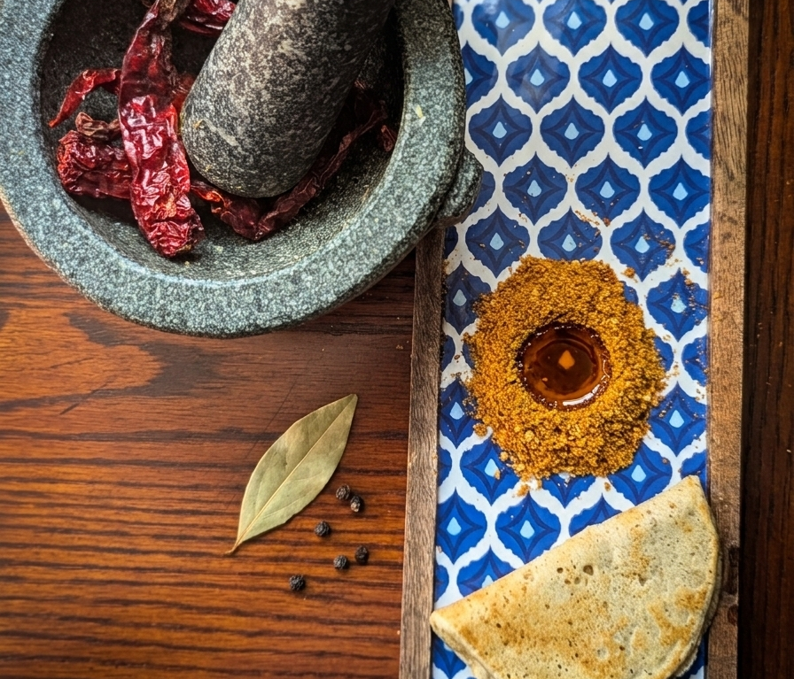 Cellular Pudi in a bowl